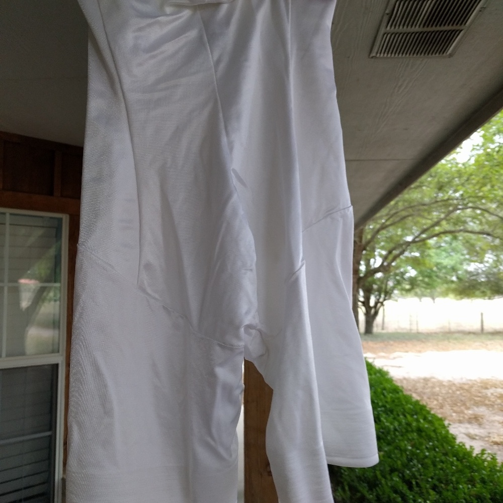 White Shapeware Shorts